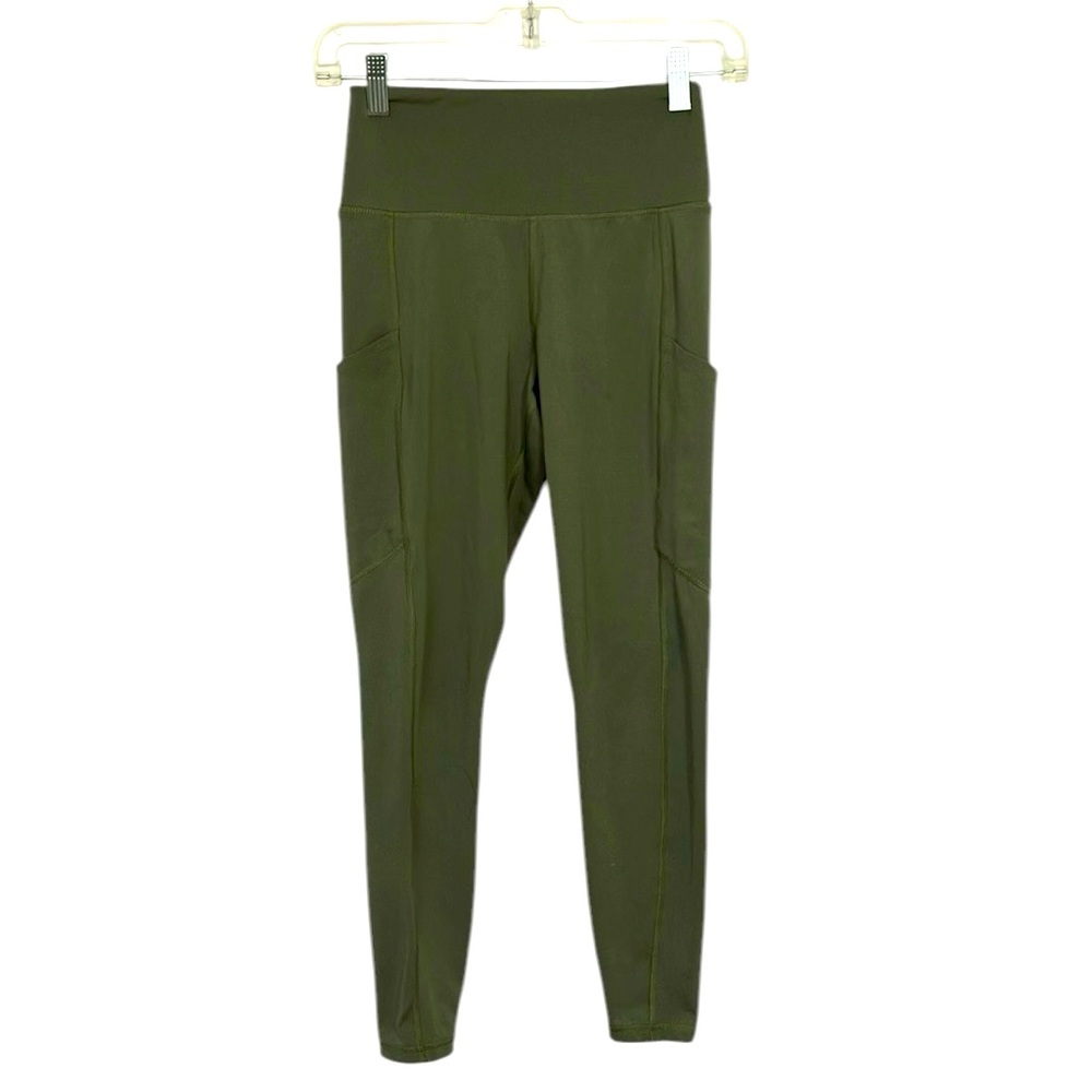 American Eagle The Everything Pocket Jegging Curvy XS short olive green
